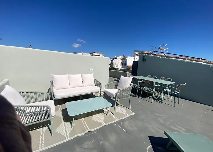 Romantic Rooftop With Stunning Sea And Mountain Views